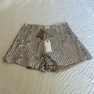 Sparkling Sequin Shorts By Together